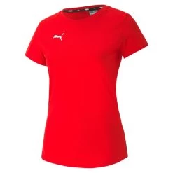 Puma Damen Team GOAL 23 Casuals T-Shirt Rot