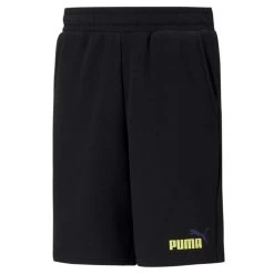 Puma Essentials+ 2 Col Logo Shorts Jungen Schwarz