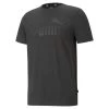 Puma Essentials Heather Herren T-Shirt Dunkelgrau