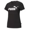 Puma Essentials Logo T-Shirt Damen Schwarz -Sportbekleidung Geschäft puma essentials logo t shirt damen schwarz 58677401
