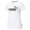 Puma Essentials Logo T-Shirt Damen Weiß