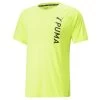 Puma Fit Trainings-T-Shirt Herren Neongelb Schwarz