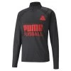 Puma Fußball Park Quarter-Zip Fußballshirt Herren Schwarz Rot -Sportbekleidung Geschäft puma fubball park quarter zip fubballshirt herren schwarz rot 65758303