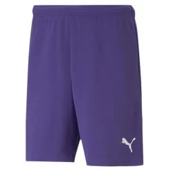 Puma Fußball TeamRISE Shorts Herren Lila Weiß