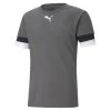 Puma Fußball TeamRISE Trikot Herren Grau Schwarz Weiß -Sportbekleidung Geschäft puma fubball teamrise trikot herren grau schwarz weib 70493213