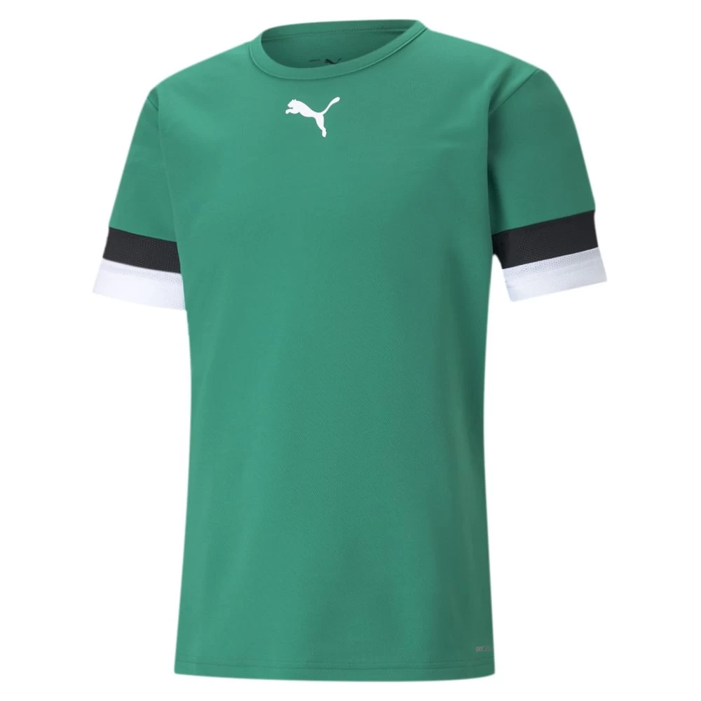 Puma Fußball TeamRISE Trikot Herren Grün Schwarz Weiß 3 Puma Fußball TeamRISE Trikot Herren Grün Schwarz Weiß