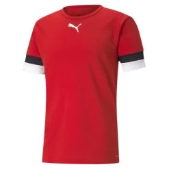 Puma Fußball TeamRISE Trikot Herren Rot Schwarz Weiß
