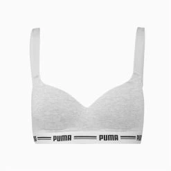 Puma Gepolstertes BH-Top Damen Grau