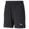 Puma Gewebte Vent Trainingsshorts Herren Schwarz Weiß