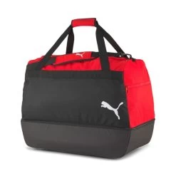 Puma GOAL 23 Teamtasche M Mit Bodenfach Schwarz Rot