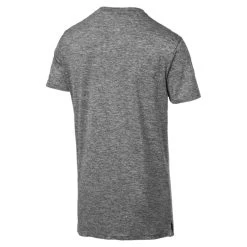 Puma Heather Cat Training T-Shirt Herren Grau Schwarz -Sportbekleidung Geschäft puma heather cat training t shirt herren grau schwarz 518382 004ZsRuNTyWvd0Uz