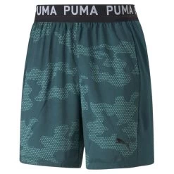 Puma Off Season AOP 7" Trainingsshorts Herren Varsity Grün