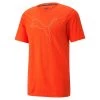 Puma Performance Cat T-Shirt Herren Cherry Tomato