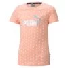 Puma T-Shirt ESS+ Dotted Tee Kinder Orange -Sportbekleidung Geschäft puma t shirt ess dotted tee kinder orange 58704226