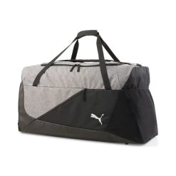 Puma TeamFINAL Teambag L Schwarz Grau