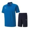 Puma TeamGOAL 23 Casuals Polo Trainingsset Kinder Blau Navy -Sportbekleidung Geschäft puma teamgoal 23 casuals polo trainingsset kinder blau navy 65671002set