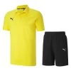 Puma TeamGOAL 23 Casuals Polo Trainingsset Kinder Gelb Schwarz