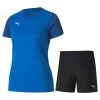 Puma TeamGOAL 23 Sideline Trainingsset Damen Blau Schwarz