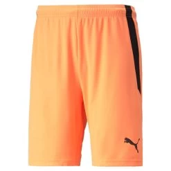 Puma TeamLIGA Kinder Torwart Shorts Neon Citrus