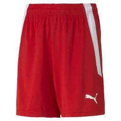 Puma TeamLIGA Shorts Kinder Rot Weiß