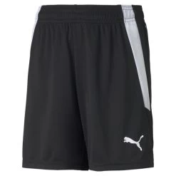 Puma TeamLIGA Shorts Kinder Schwarz Weiß