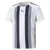Puma TeamLIGA Striped Trikot Kinder Weiß Schwarz