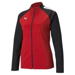 Puma TeamLIGA Training Jacke Damen Rot Schwarz
