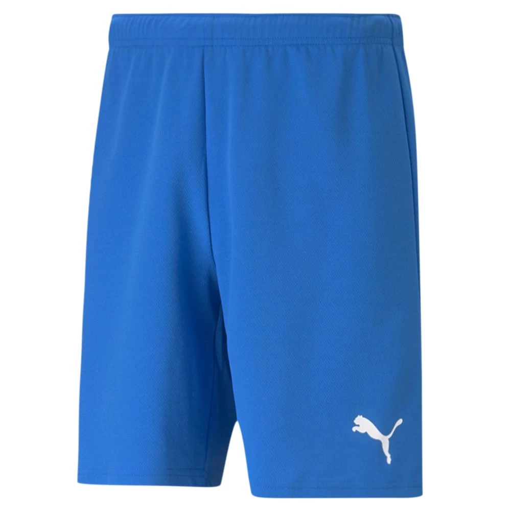 Puma TeamRISE Shorts Kinder Blau Weiß 3 Puma TeamRISE Shorts Kinder Blau Weiß