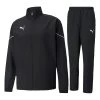 Puma TeamRISE Sideline Trainingsanzug Herren Schwarz Schwarz