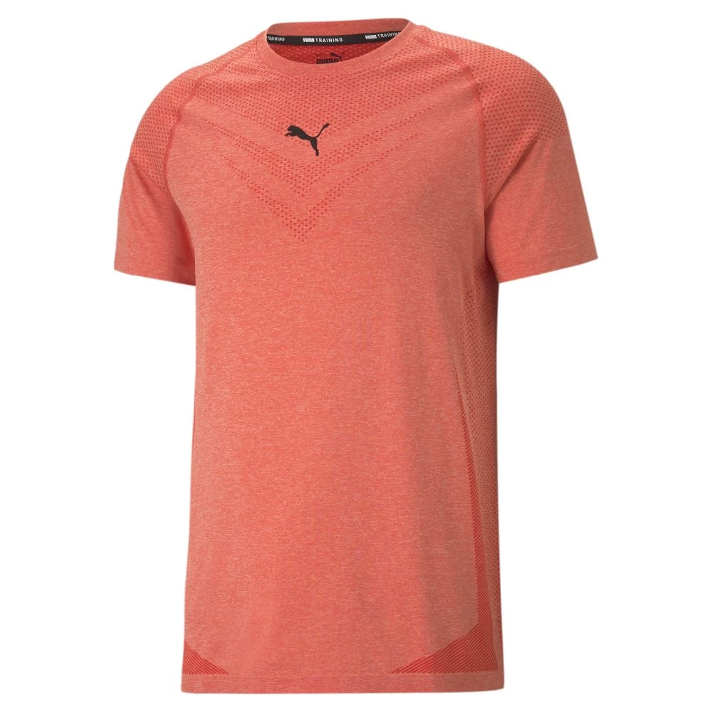 Puma Tech EvoKNIT T-Shirt Herren Orange 3 Puma Tech EvoKNIT T-Shirt Herren Orange