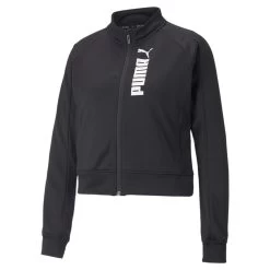 Puma Train All Day Trainingsjacke Damen Schwarz Weiß