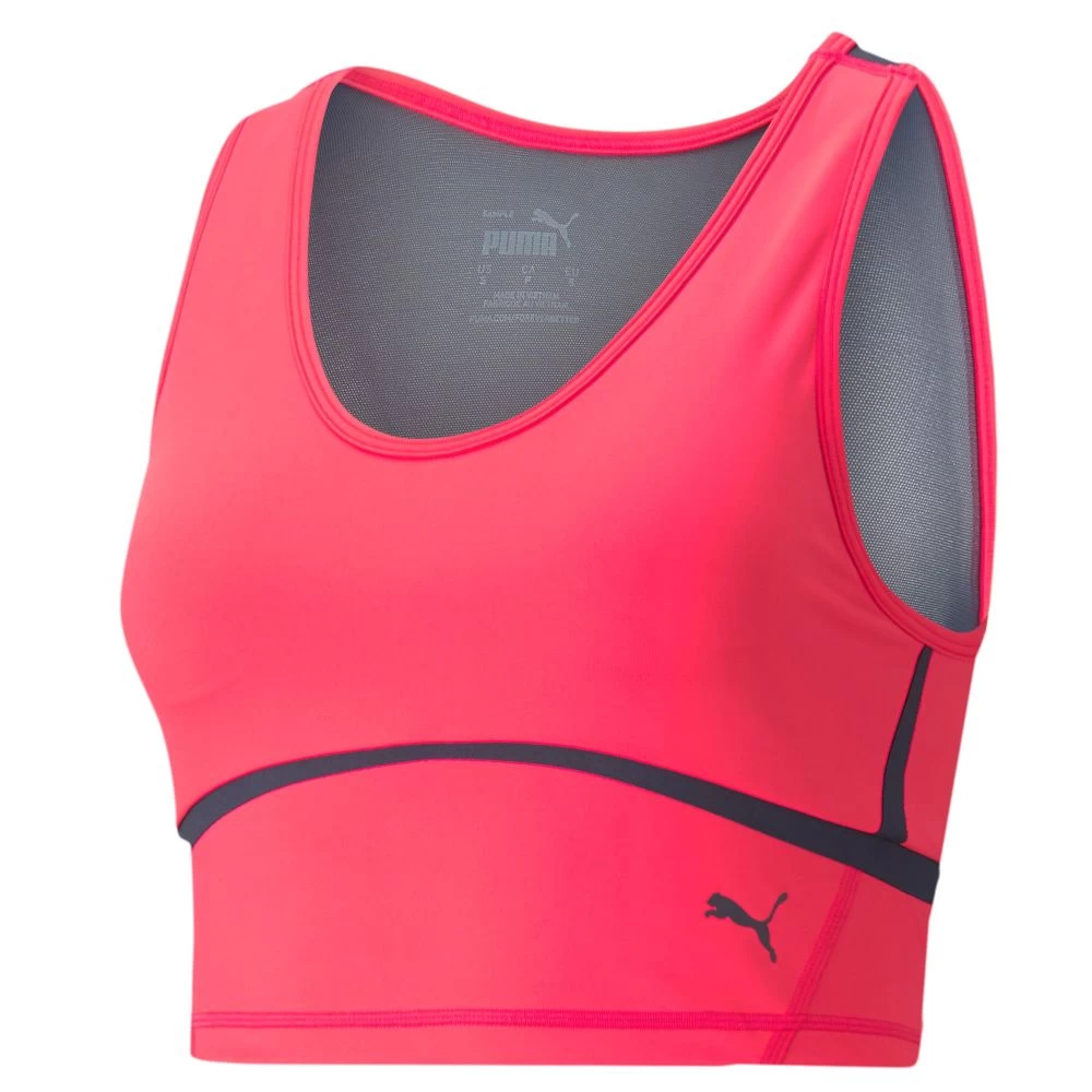 Puma Training Eversculpt Fitted Tank Top Damen Pink Dunkelblau 3 Puma Training Eversculpt Fitted Tank Top Damen Pink Dunkelblau
