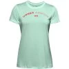 Under Armour Damen UA Tech Twist Graphic T-Shirt Blau -Sportbekleidung Geschäft under armour damen ua tech twist graphic t shirt blau 1356304 403
